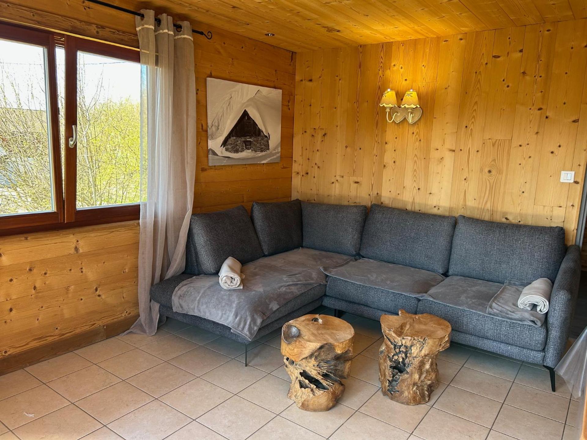 Chalet Les Bouleaux, la montagne des lamas