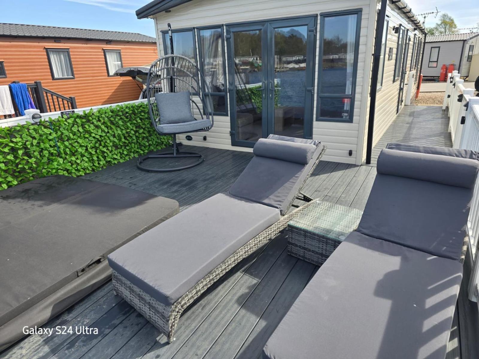 Lakeside Holiday Home with Hot Tub