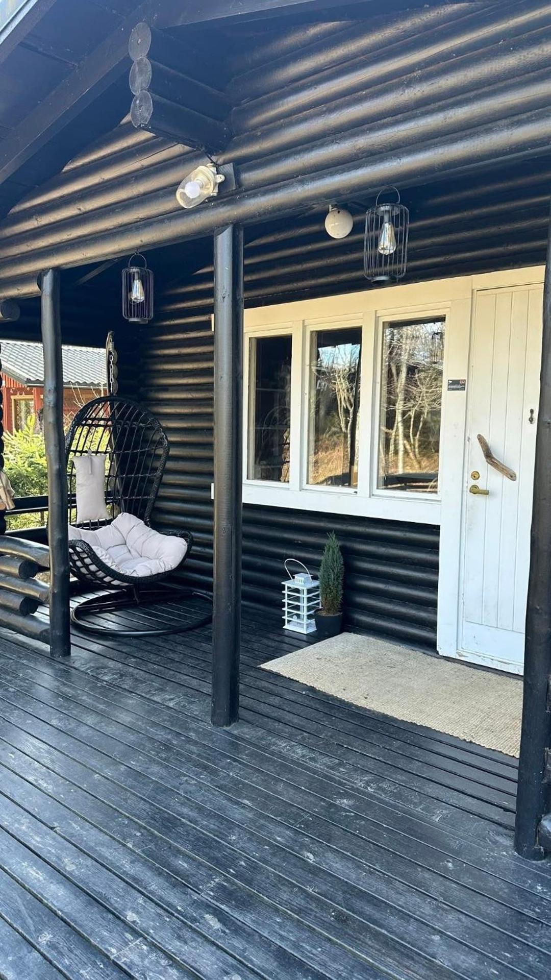 Hirsimökki,Meri,Sauna,Terassi