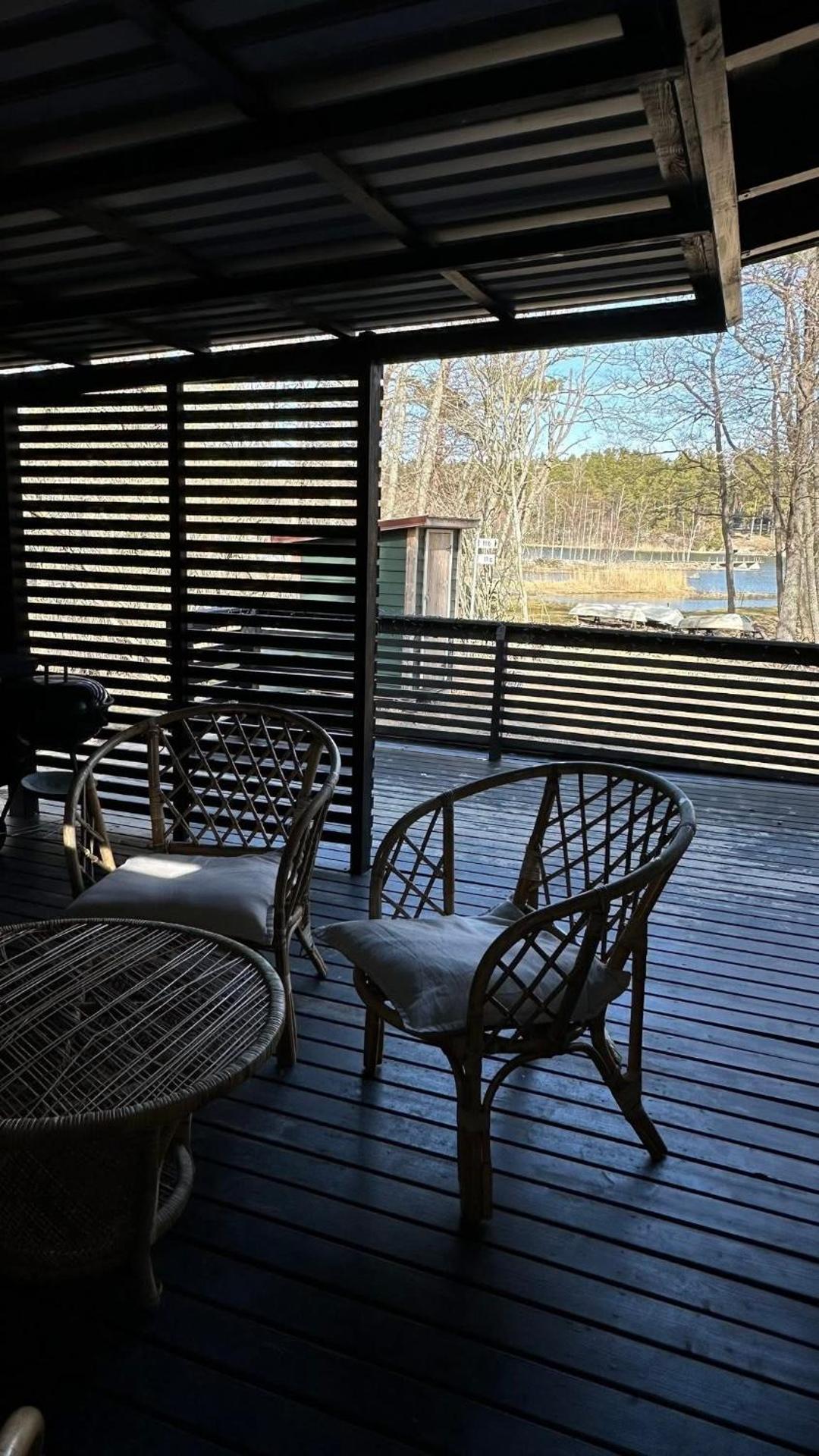 Hirsimökki,Meri,Sauna,Terassi