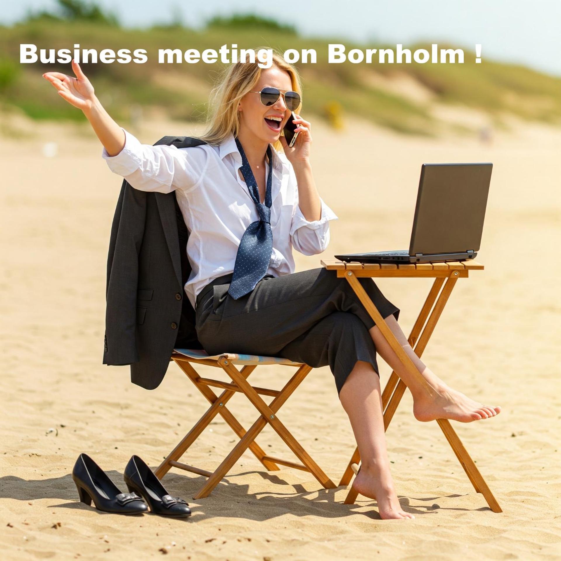 The 'Loft' Apartment- "Den Gule Svane" Guest House - near Rønne & Beach