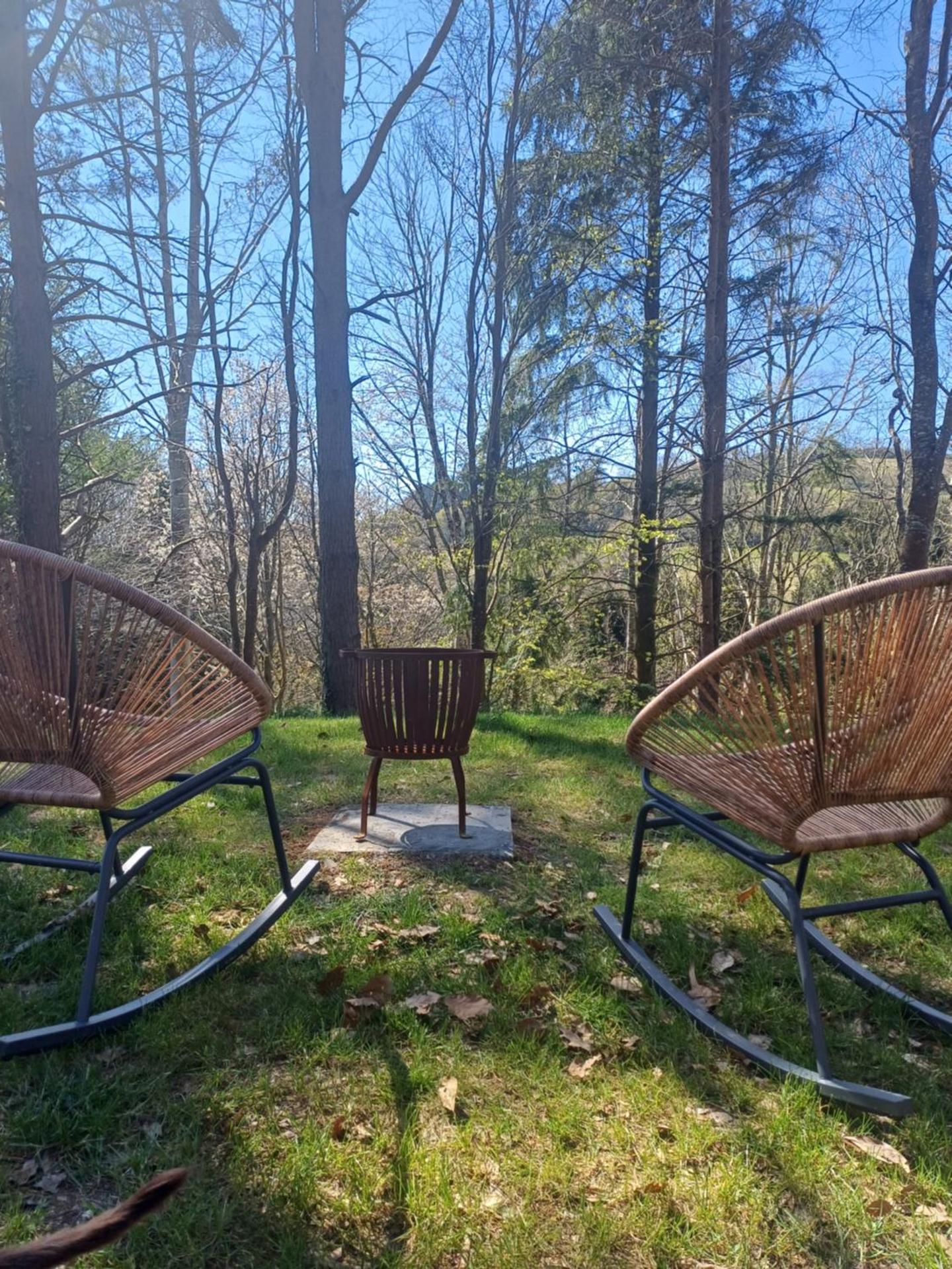 Shepherd's hut at Rosewood House