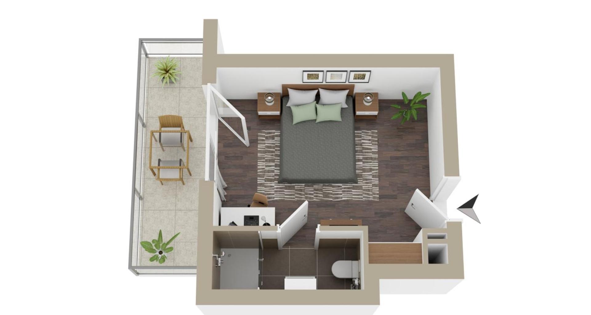 Photo of the whole room