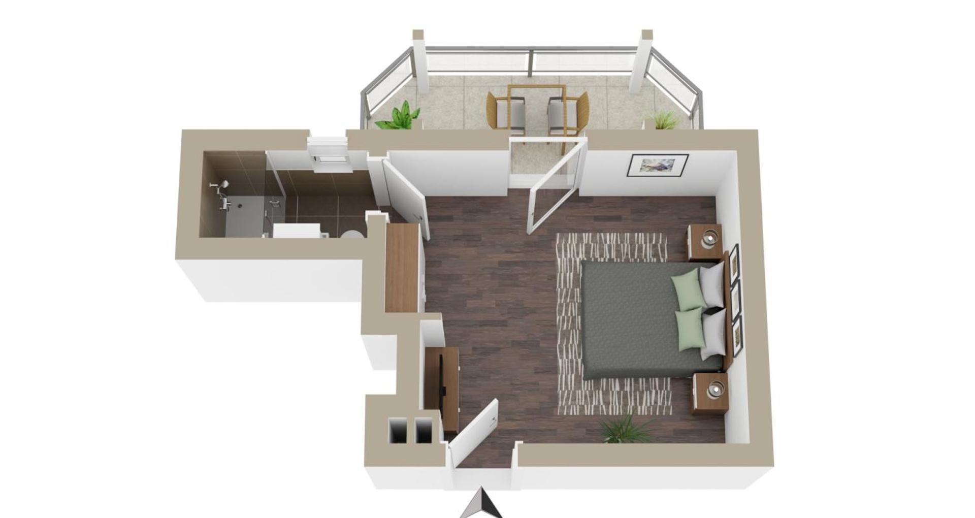 Photo of the whole room