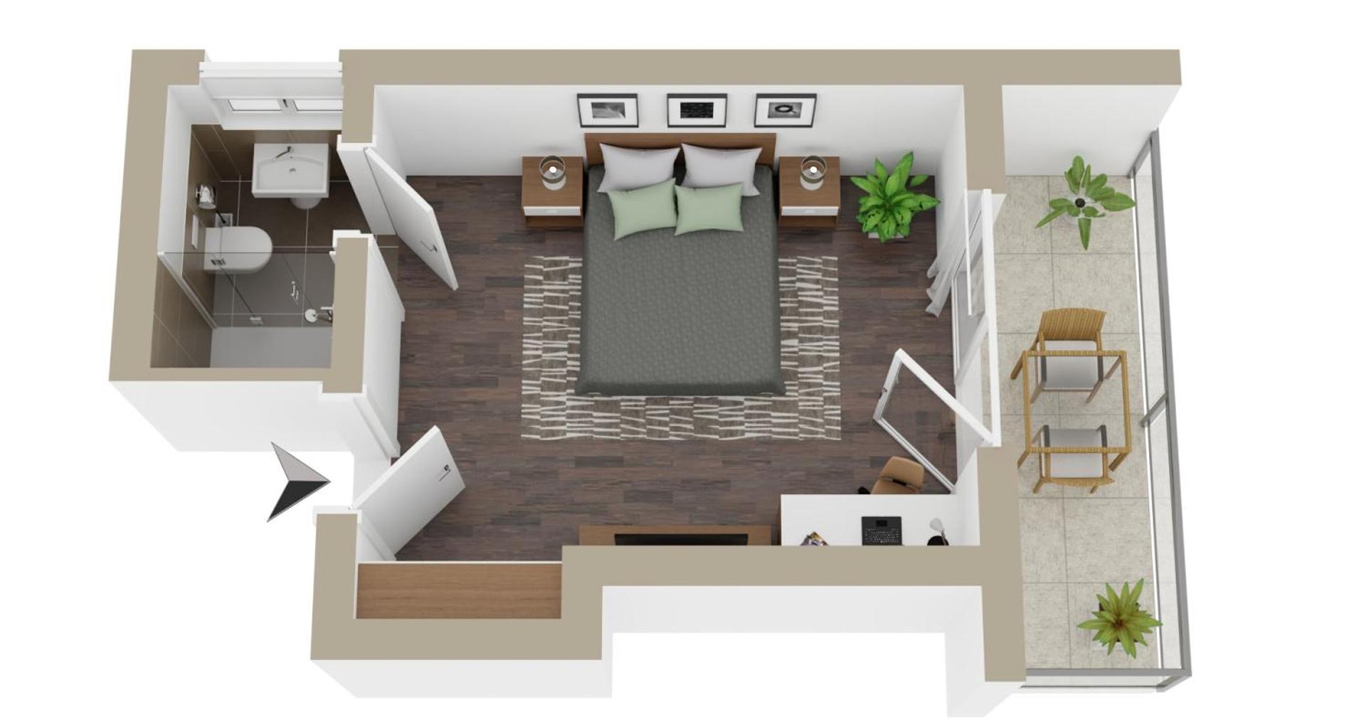 Photo of the whole room