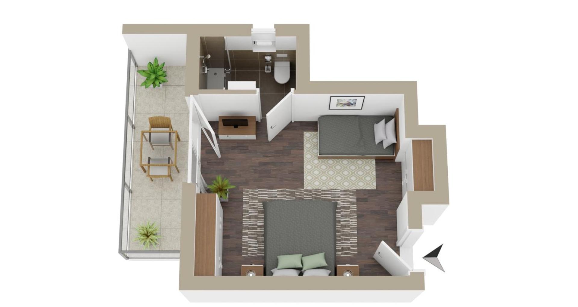 Photo of the whole room