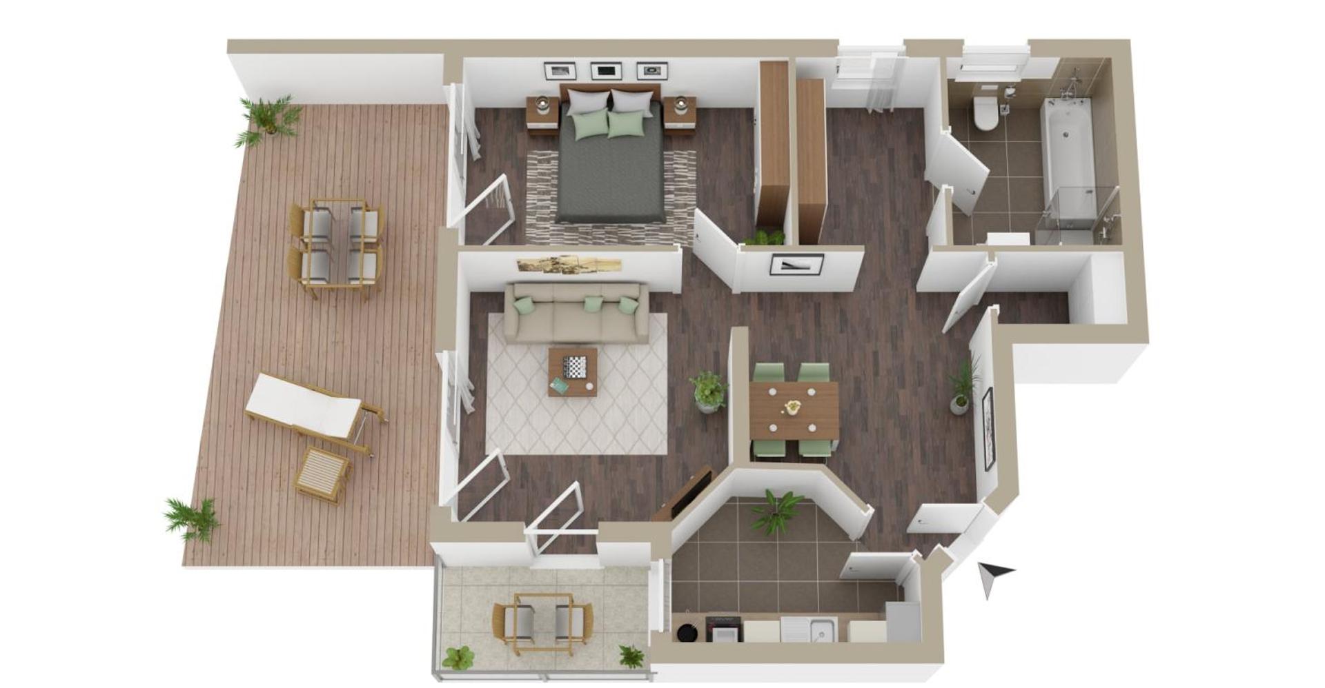 Photo of the whole room