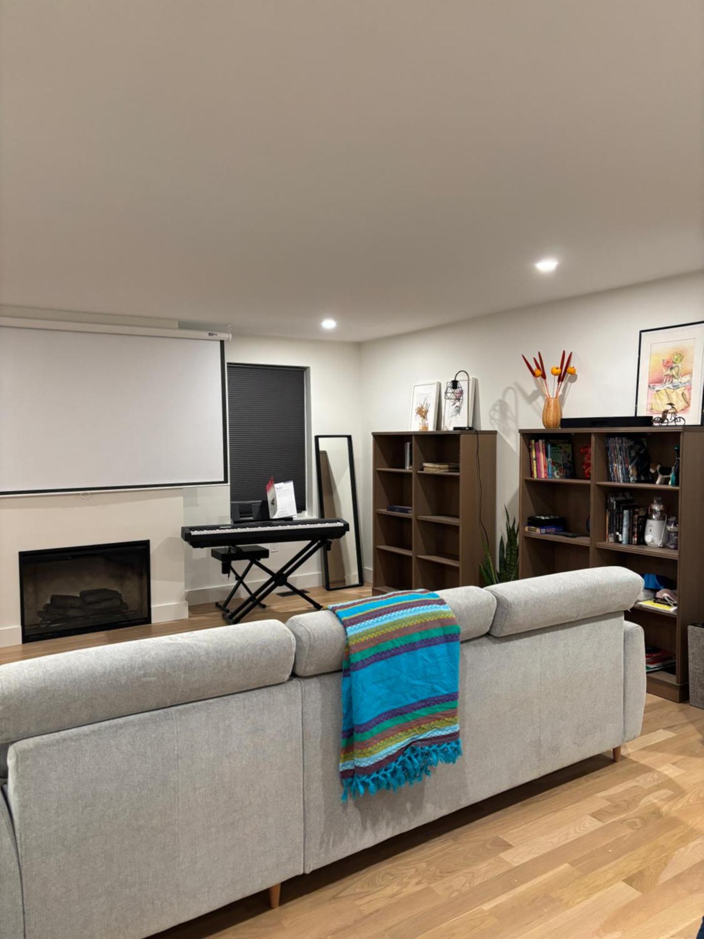 Modern bedroom in Weymouth with private bath