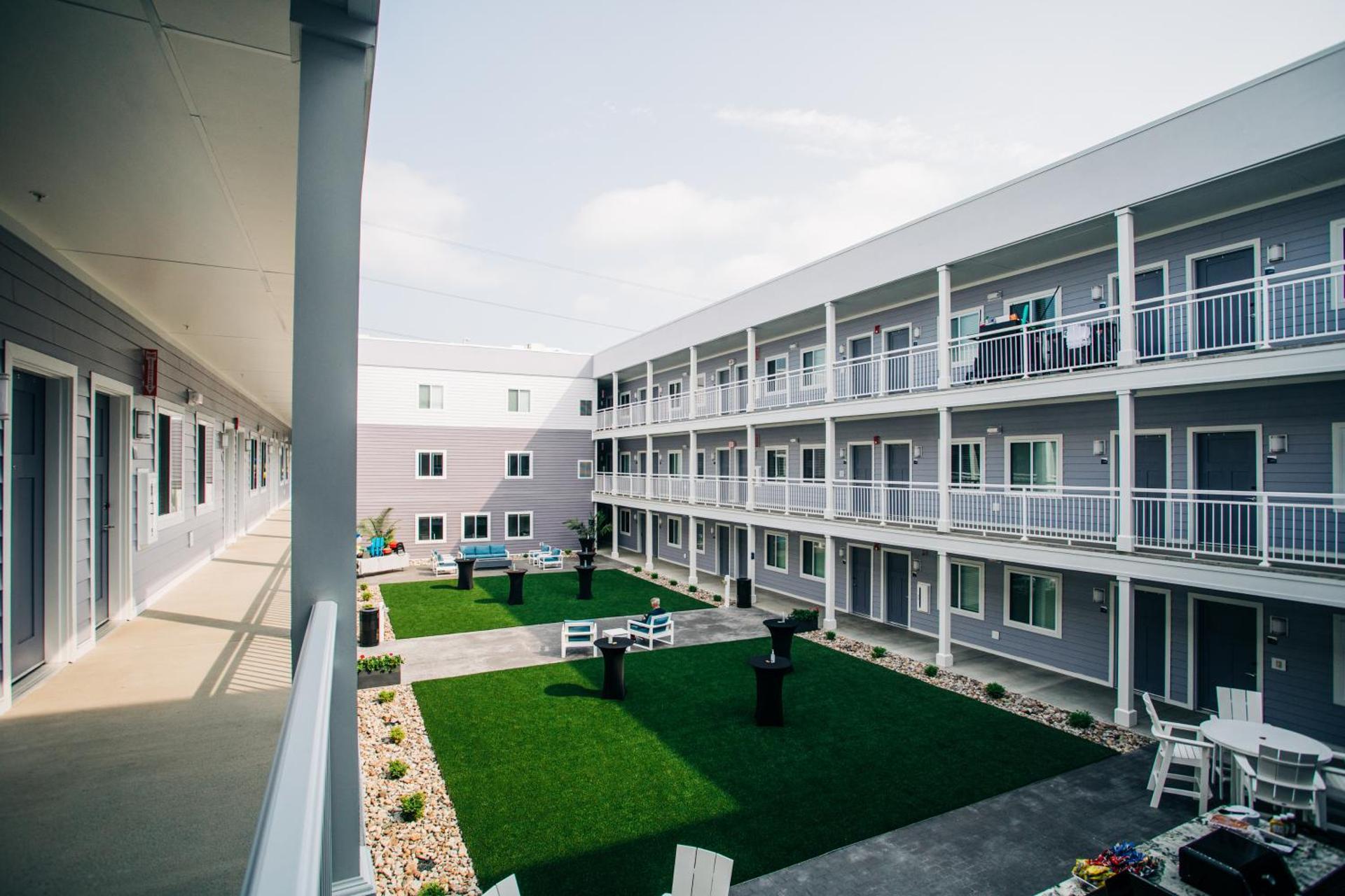 Inner courtyard view