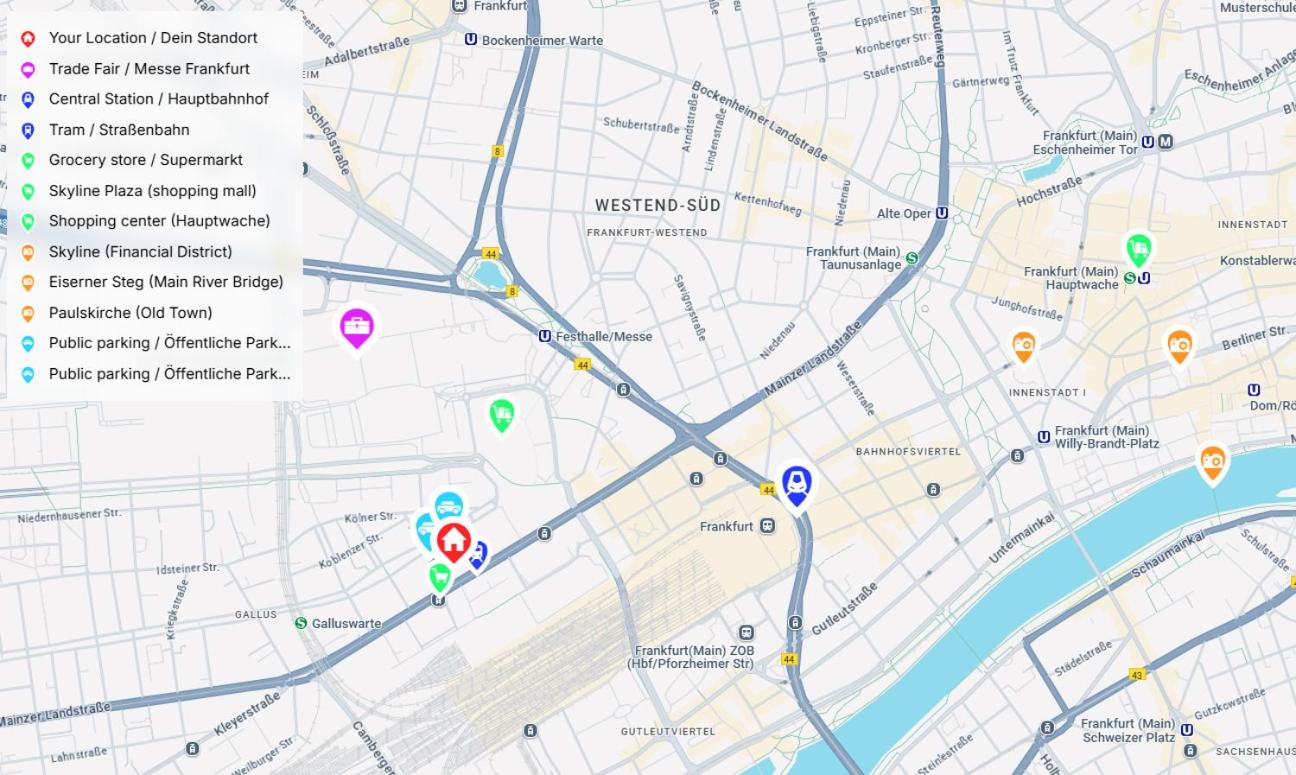 Urbanes Messe Apartment