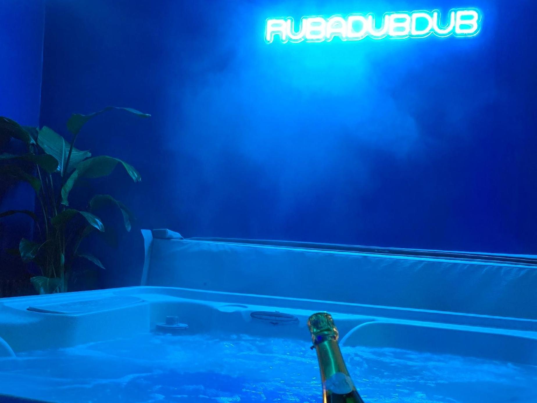 The NEW Blue Horse Suite at The Grumpy Schnauzer B&B Luxury Private Indoor Hot Tub Breakfast in Bed