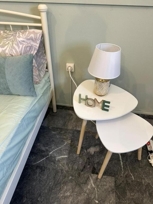 Sea house in the center port