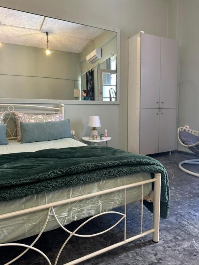 Sea house in the center port