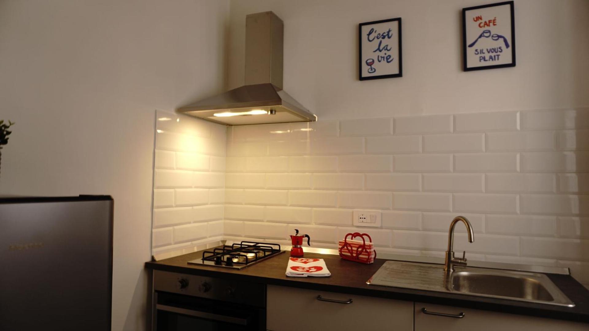 Kitchen or kitchenette