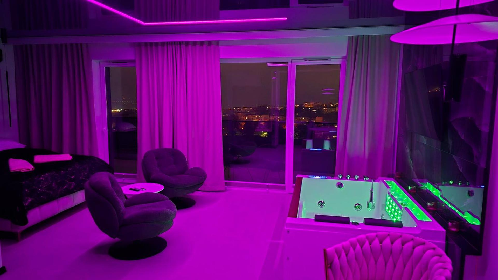 Apartament dla dwojga z jacuzzi na wyłączność