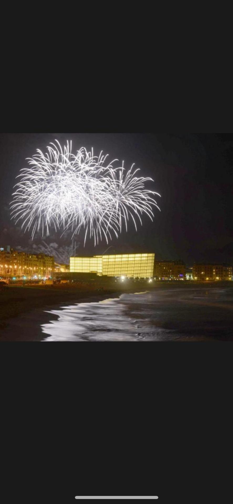 GROS ZURRIOLA BEACH WIFI TERRACE PARKING 20E night