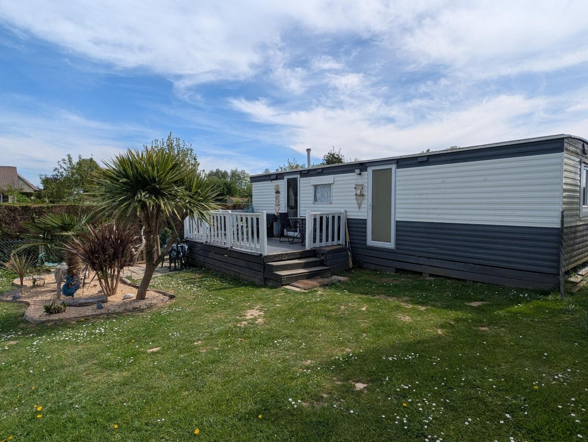 Mobil-home entre terre et mer