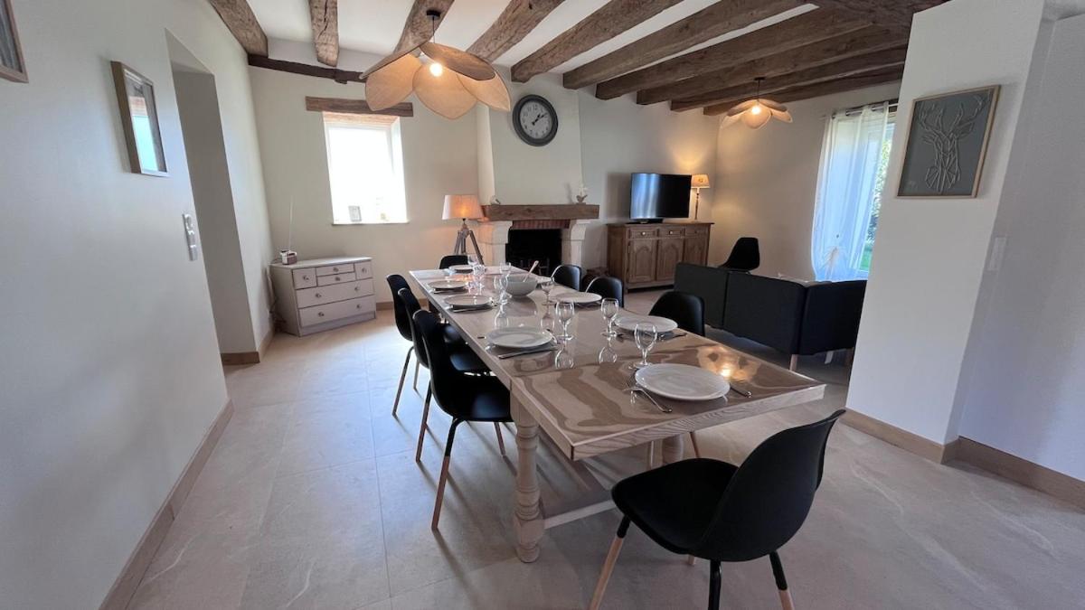 Gite l'Escapade- 8 people- Near castles-2 hours 15 minutes from Paris