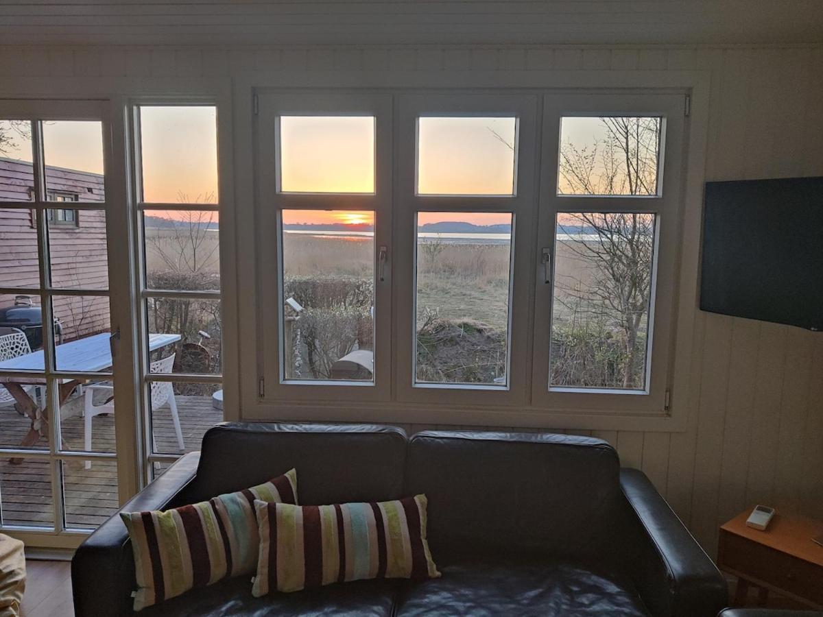 One-of-a-kind waterfront wooden house