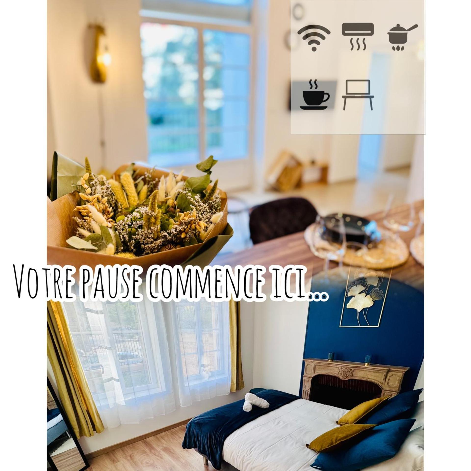 Chaleureux T2 proche gare