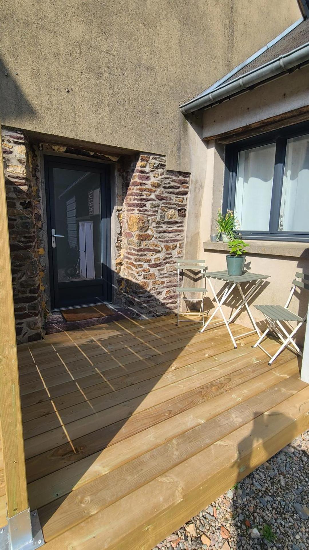 Maison de bourg bretonne