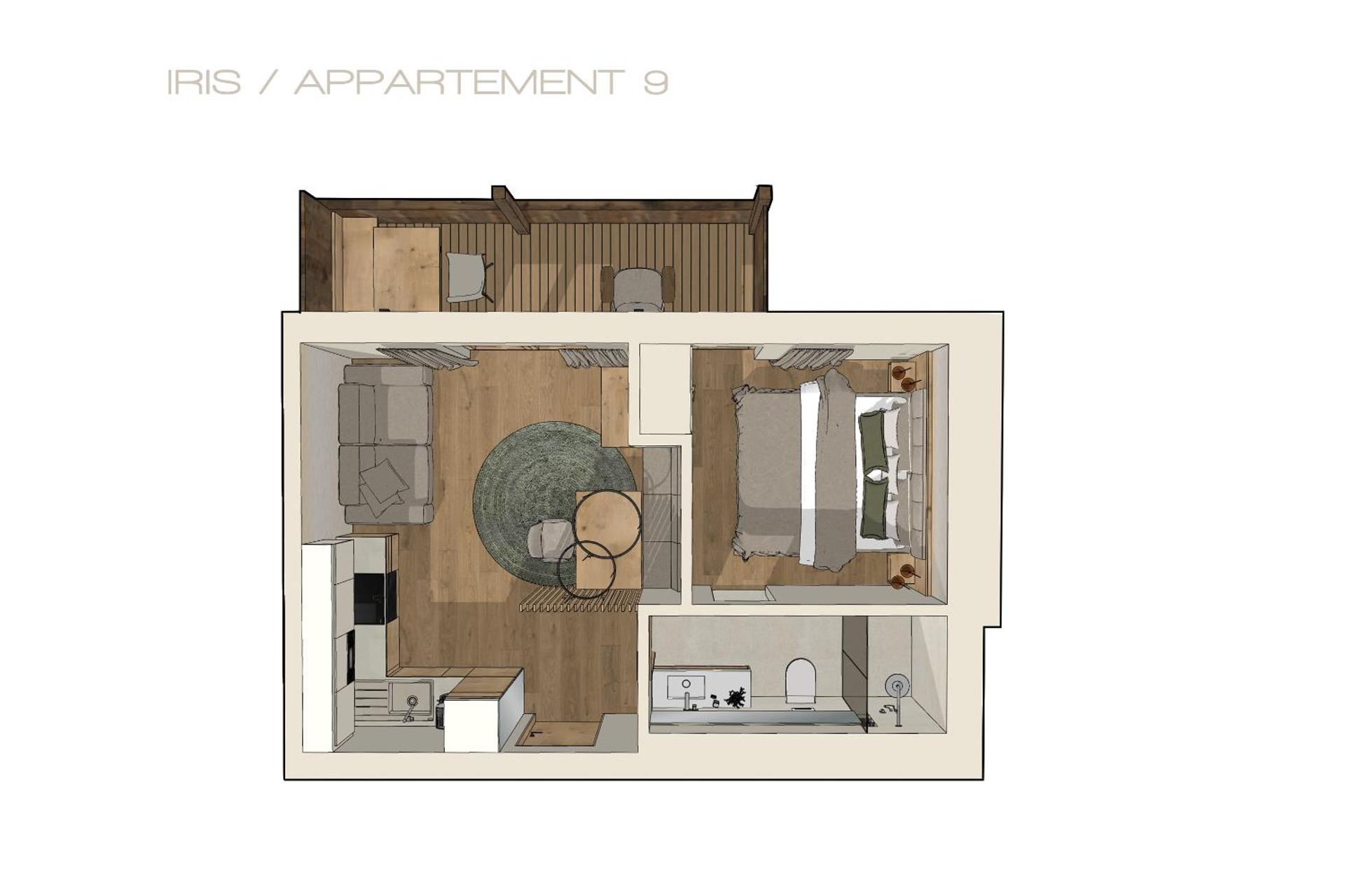 Kitchen or kitchenette