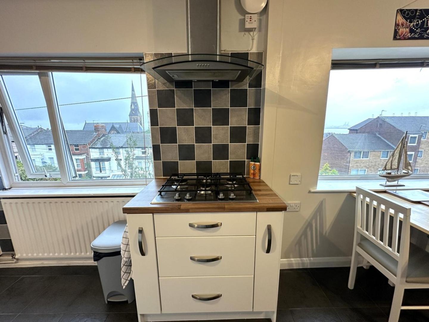 Bright Seaside Apartment with Stunning River Views