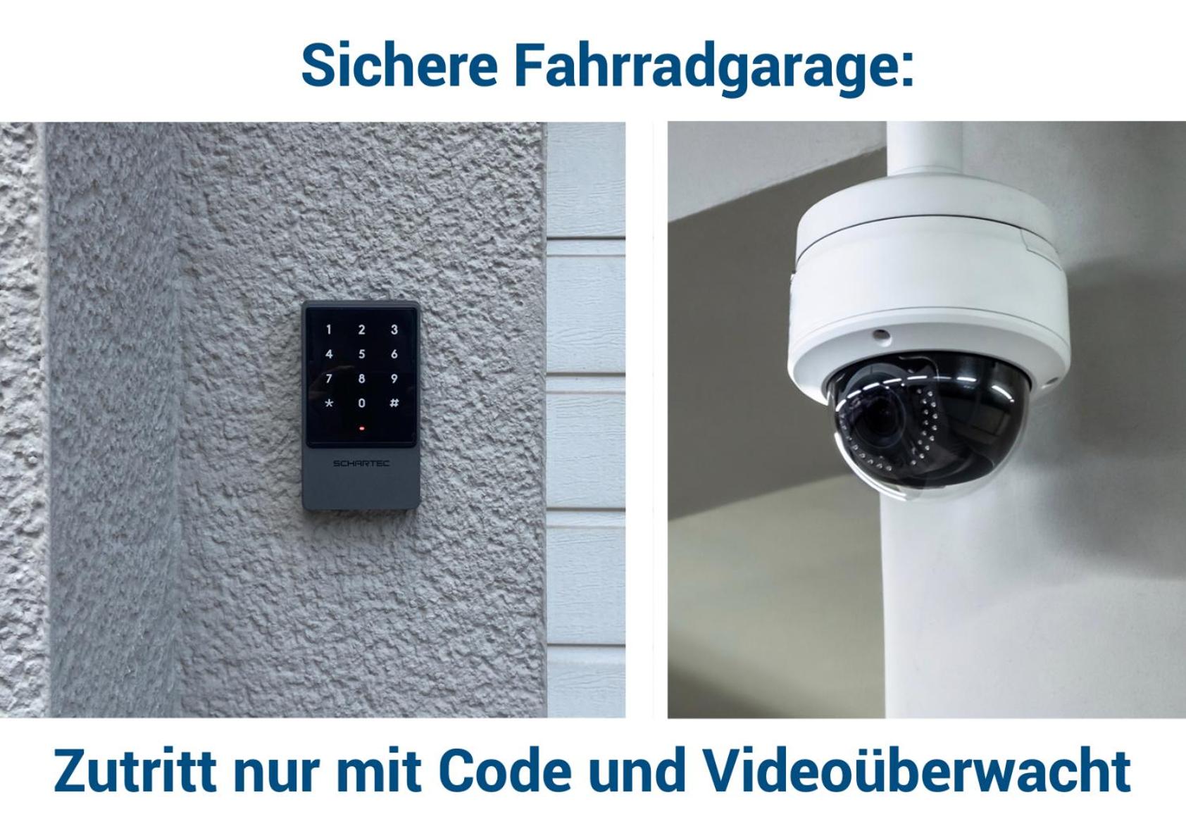 1-2 Personen - Parkplatz - Fahrradgarage - Zentrum - Küche - Balkon - Klima