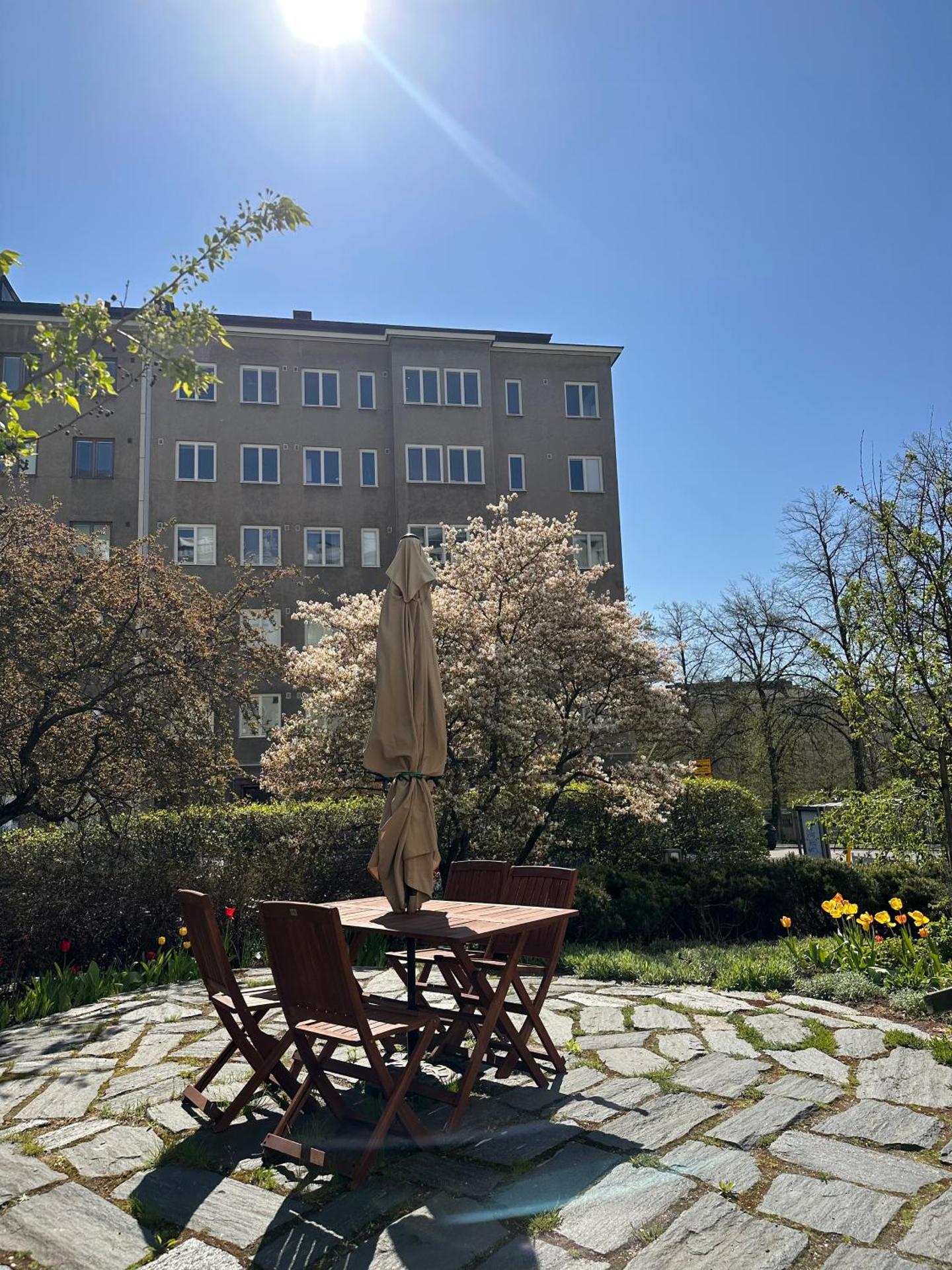 Peaceful Studio in Töölö