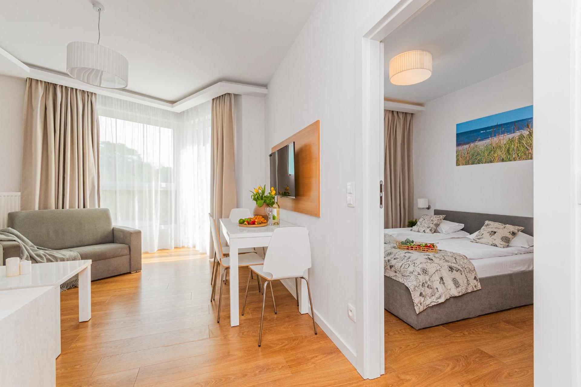 APARTAMENTY MIERZEJA - MARINA, Kąty Rybackie, Klimatyzacja,100 m od Zalewu Wiślanego