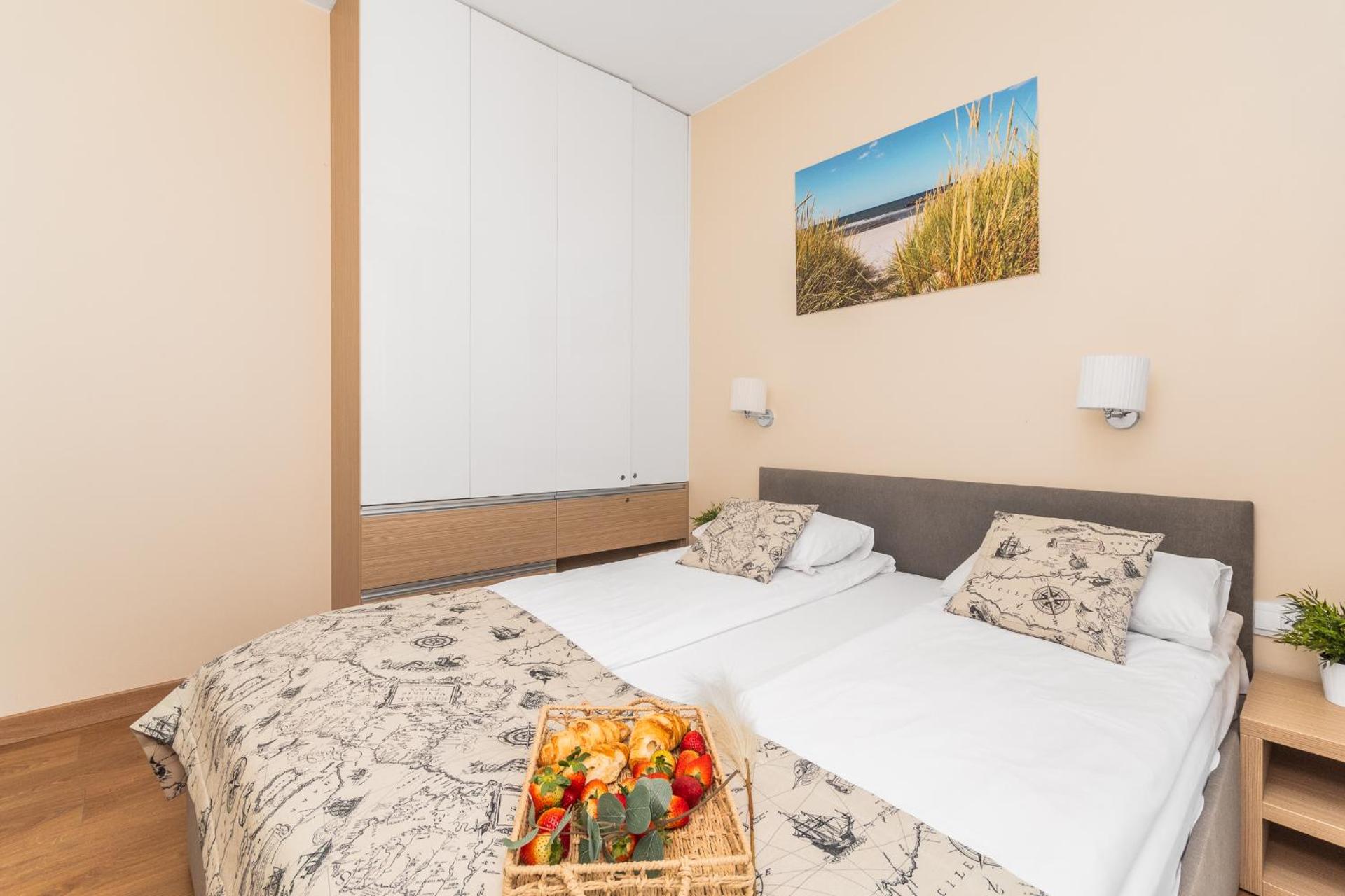 APARTAMENTY MIERZEJA - MARINA, Kąty Rybackie, Klimatyzacja,100 m od Zalewu Wiślanego