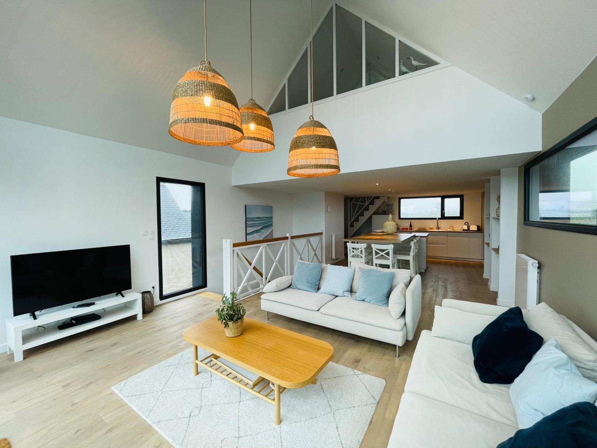 Ty Dag - Petite Terre vue mer, spa, plage à 300m