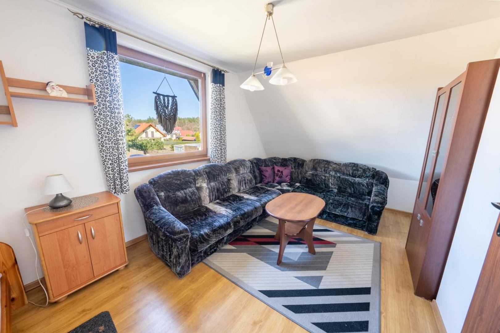 Domek z kominkiem Kłączno, blisko lasów i jezior