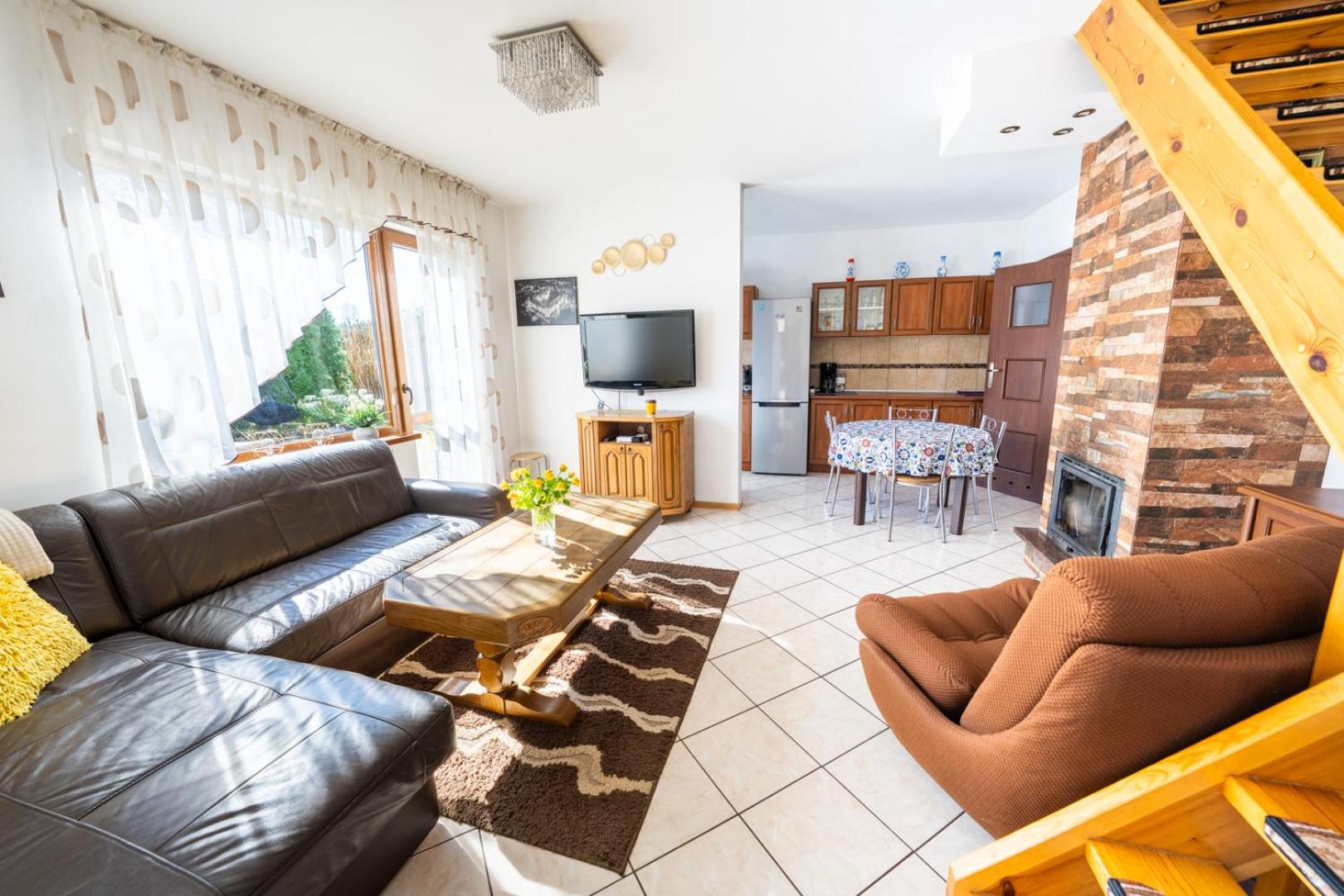 Domek z kominkiem Kłączno, blisko lasów i jezior