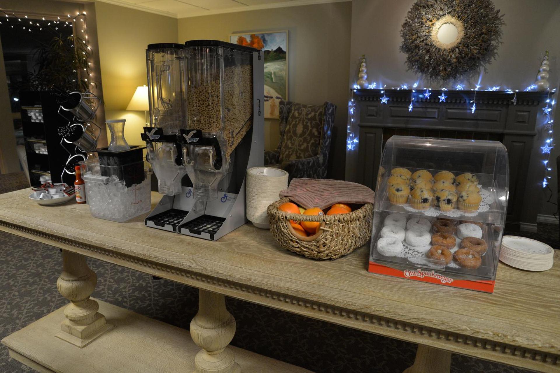 Continental breakfast