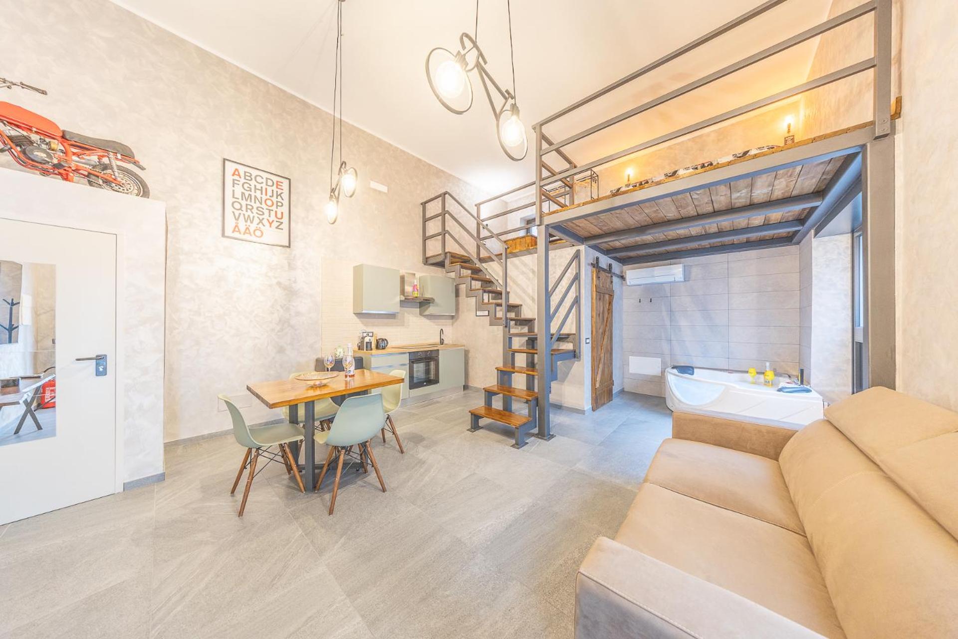 M r Loft apartment esclusivo con vasca idromassaggio