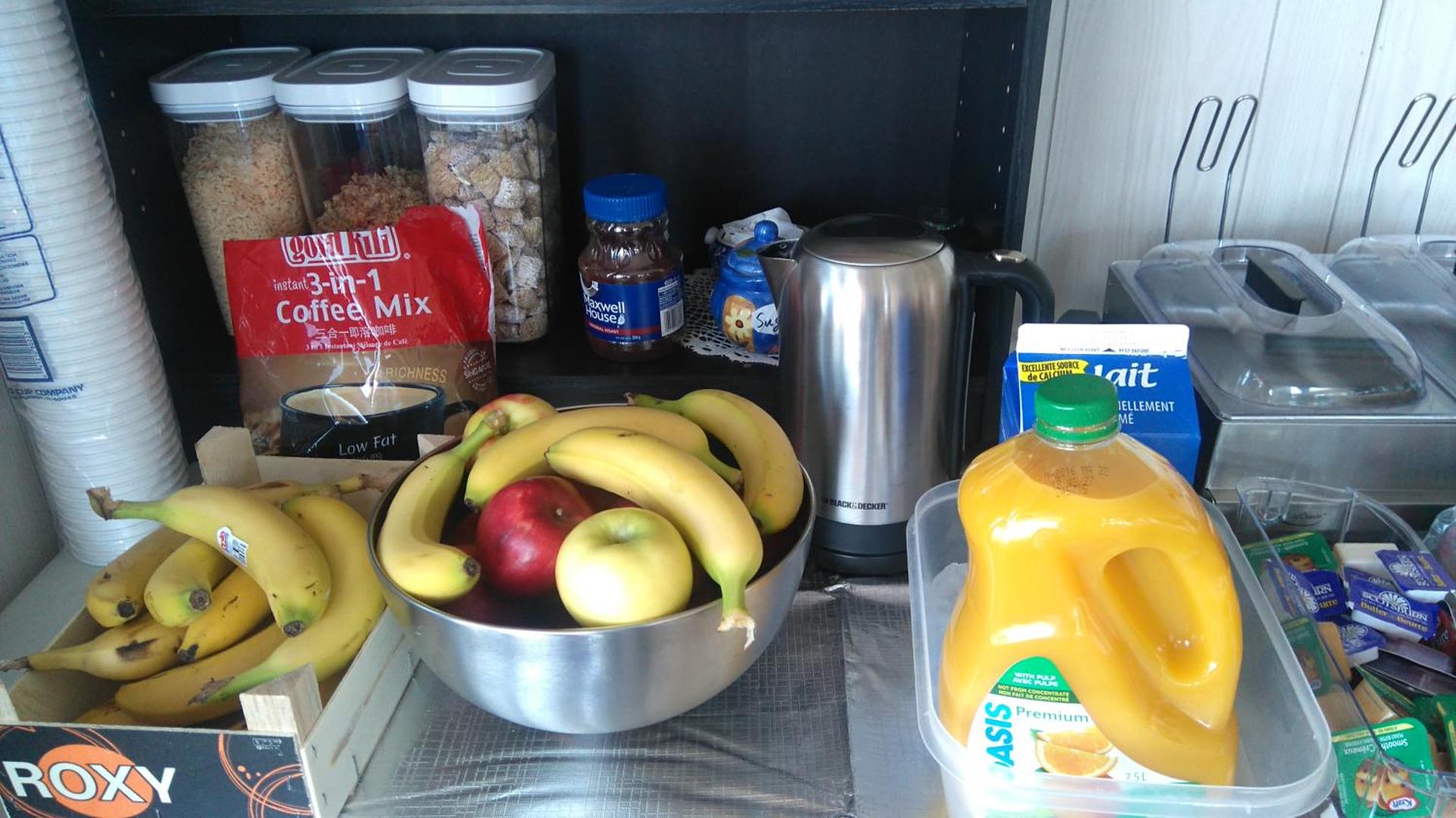 Continental breakfast