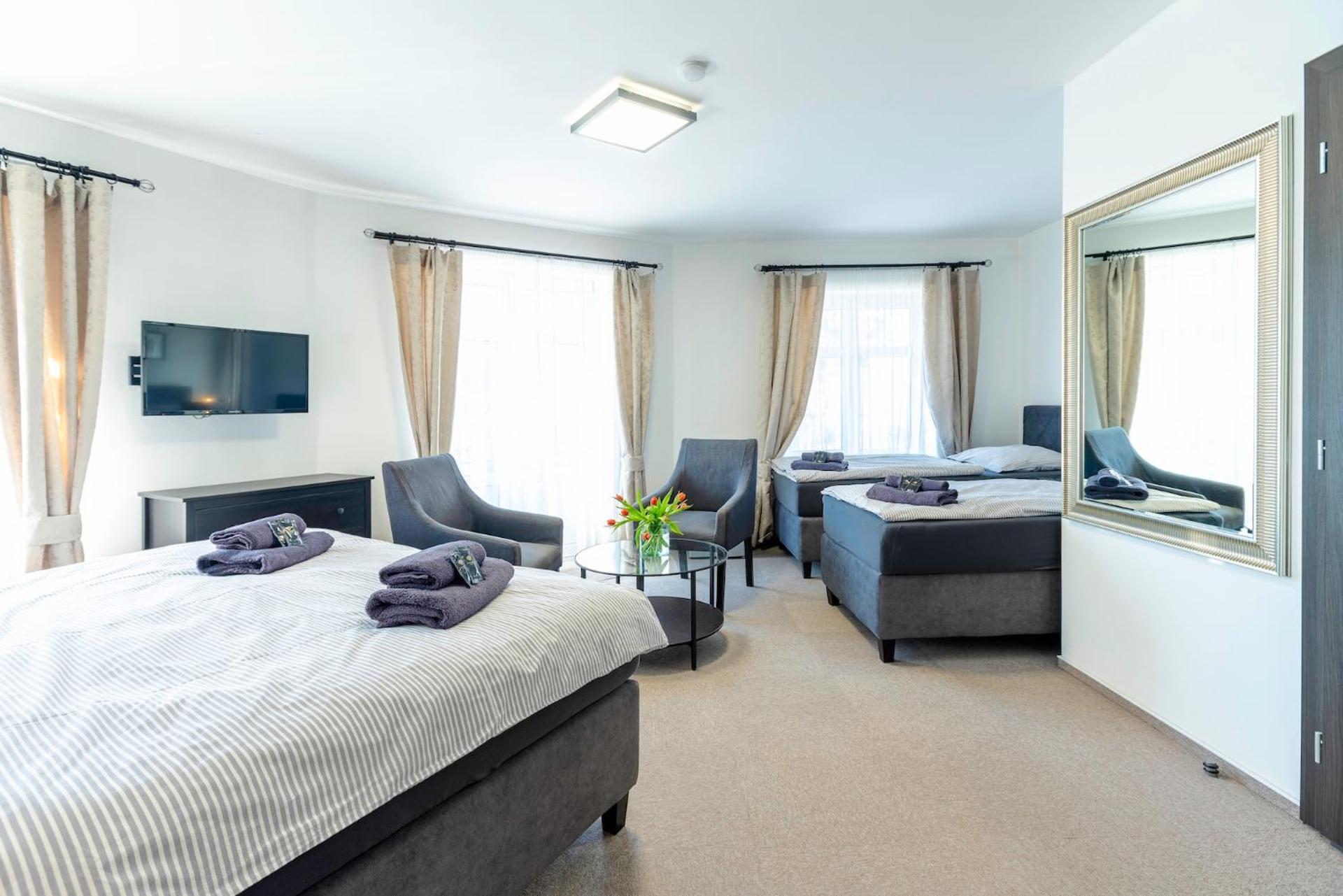 Quadruple Room with Balcony