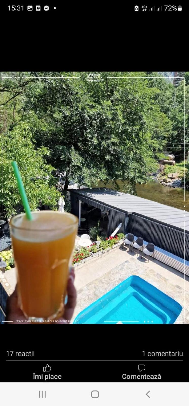 Pensiunea Casa Dimitrios-Baile Herculane -Casă Boemă cu vedere la munte apă atmosferă intimă