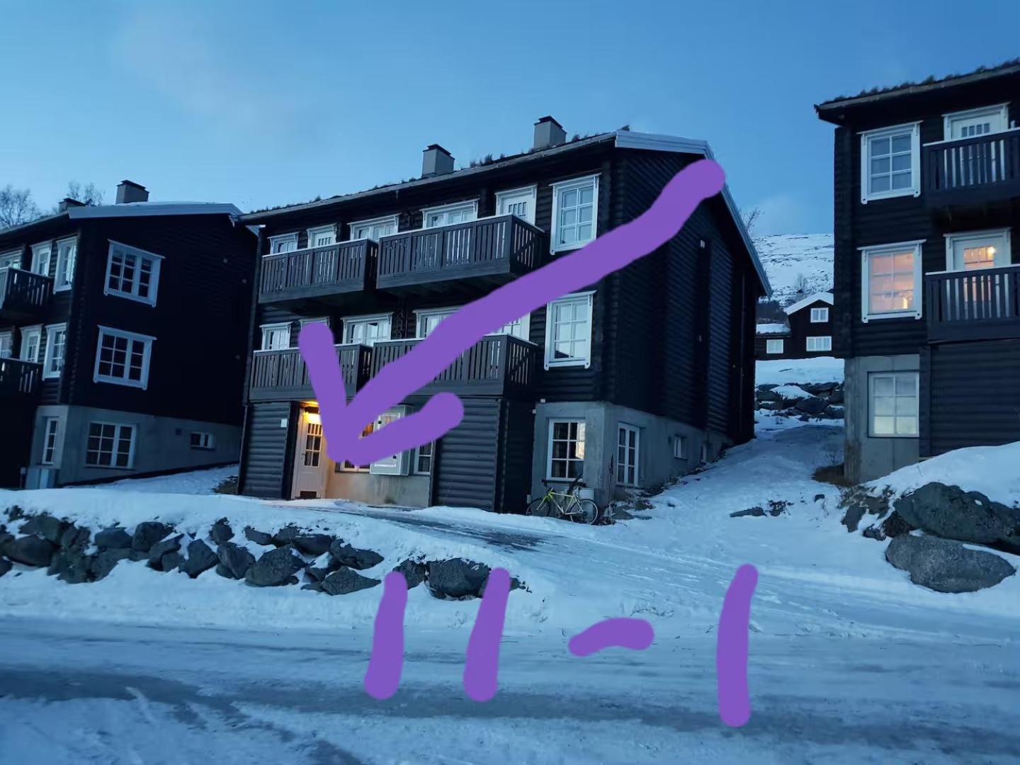 Fjellleilighet med drømmeutsikt