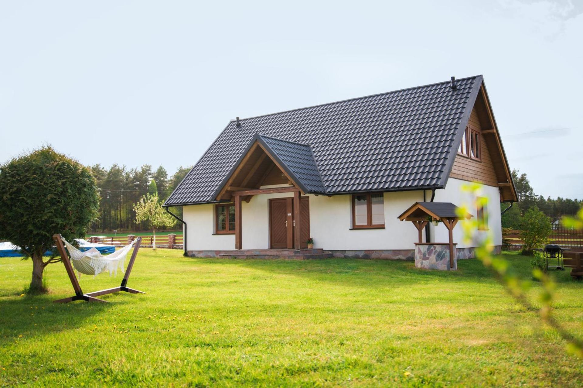 Domek całoroczny na Kaszubach II Bliźniak