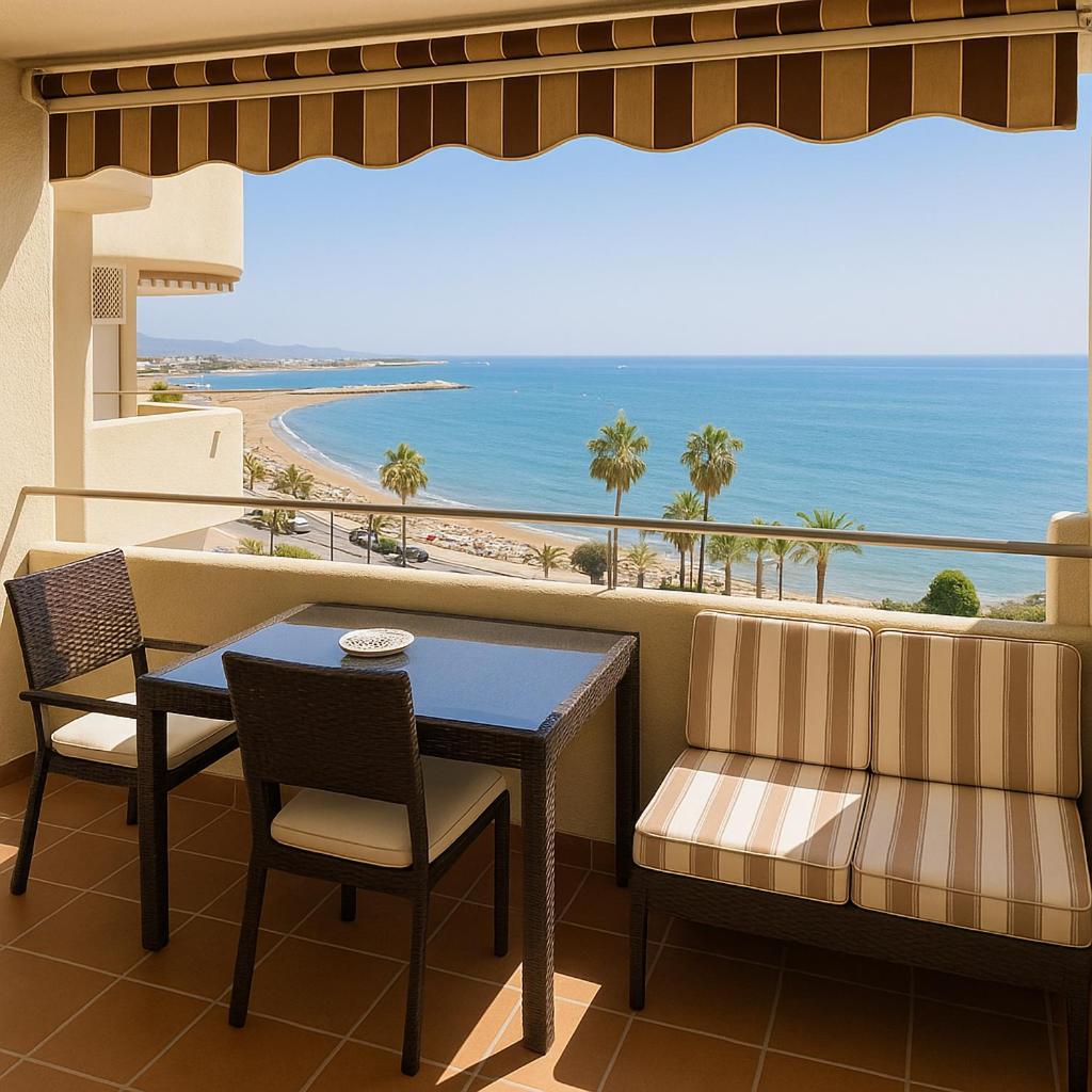 EL ESTUDIO DE LA PLAYA BENALBEACH Vistas al Mar