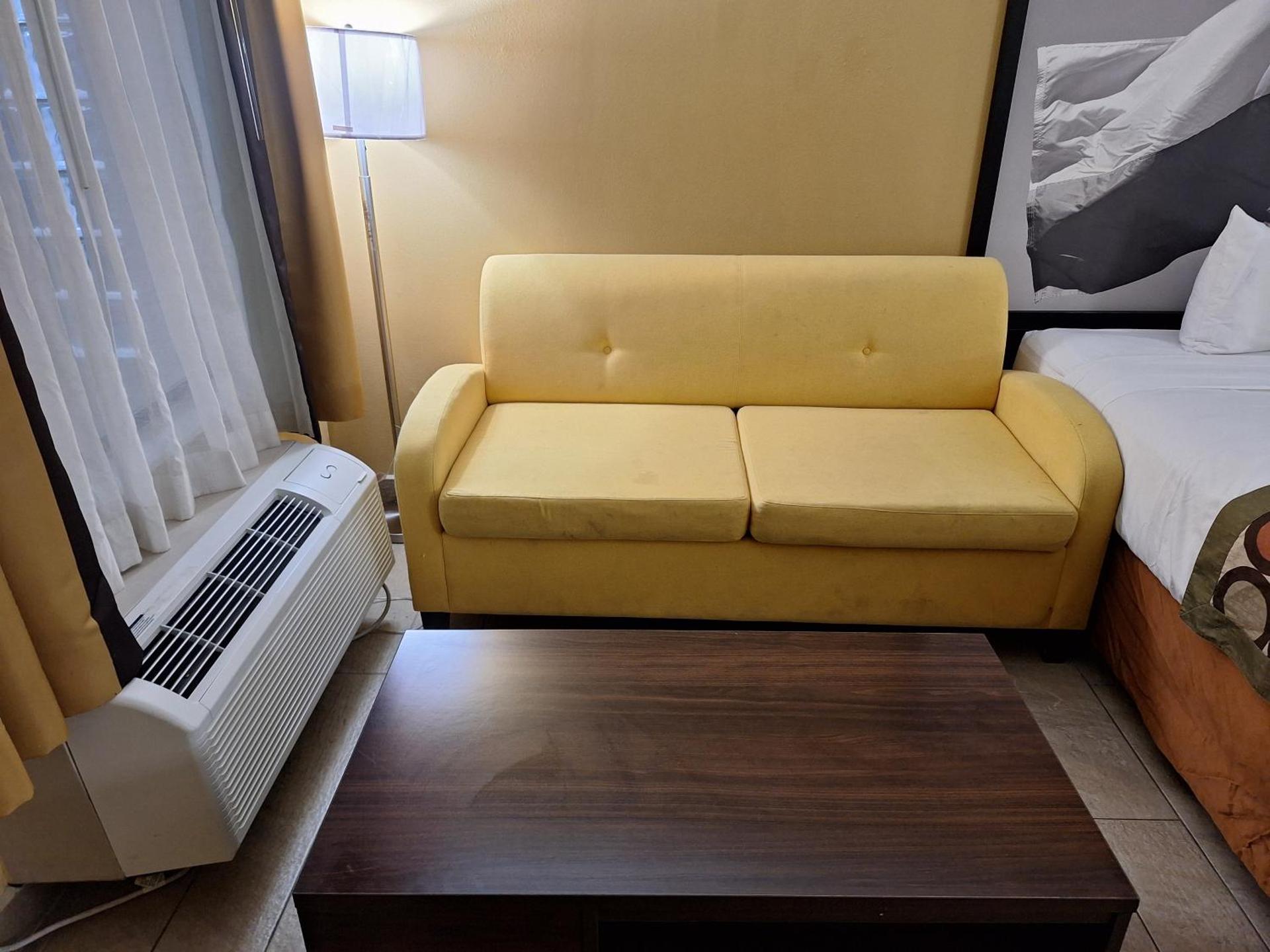 Queen Room with Two Queen Beds with Sofa Bed and Roll-In Shower - Mobility Accessible/Non-Smoking