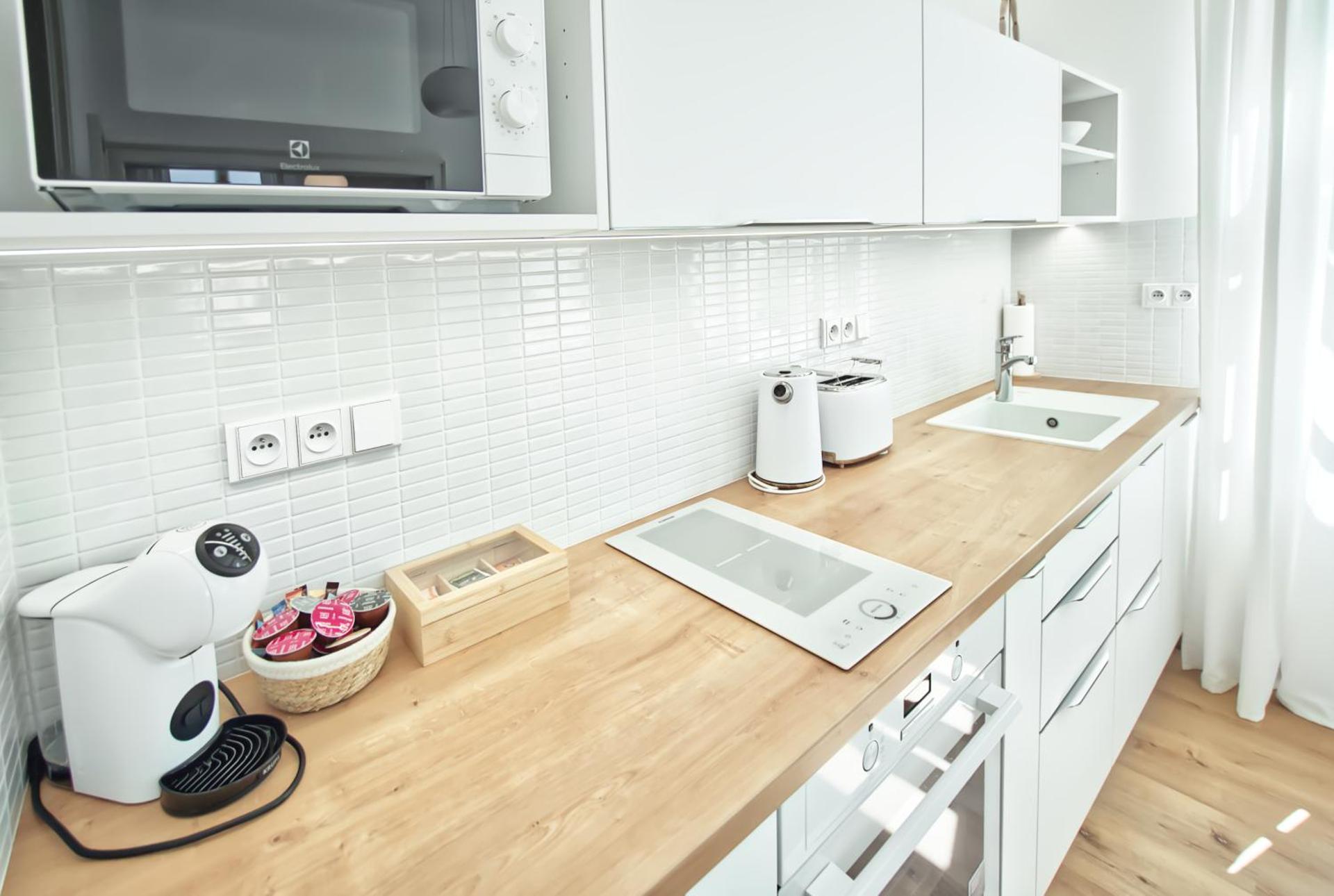 One-Bedroom Apartment with Garden View