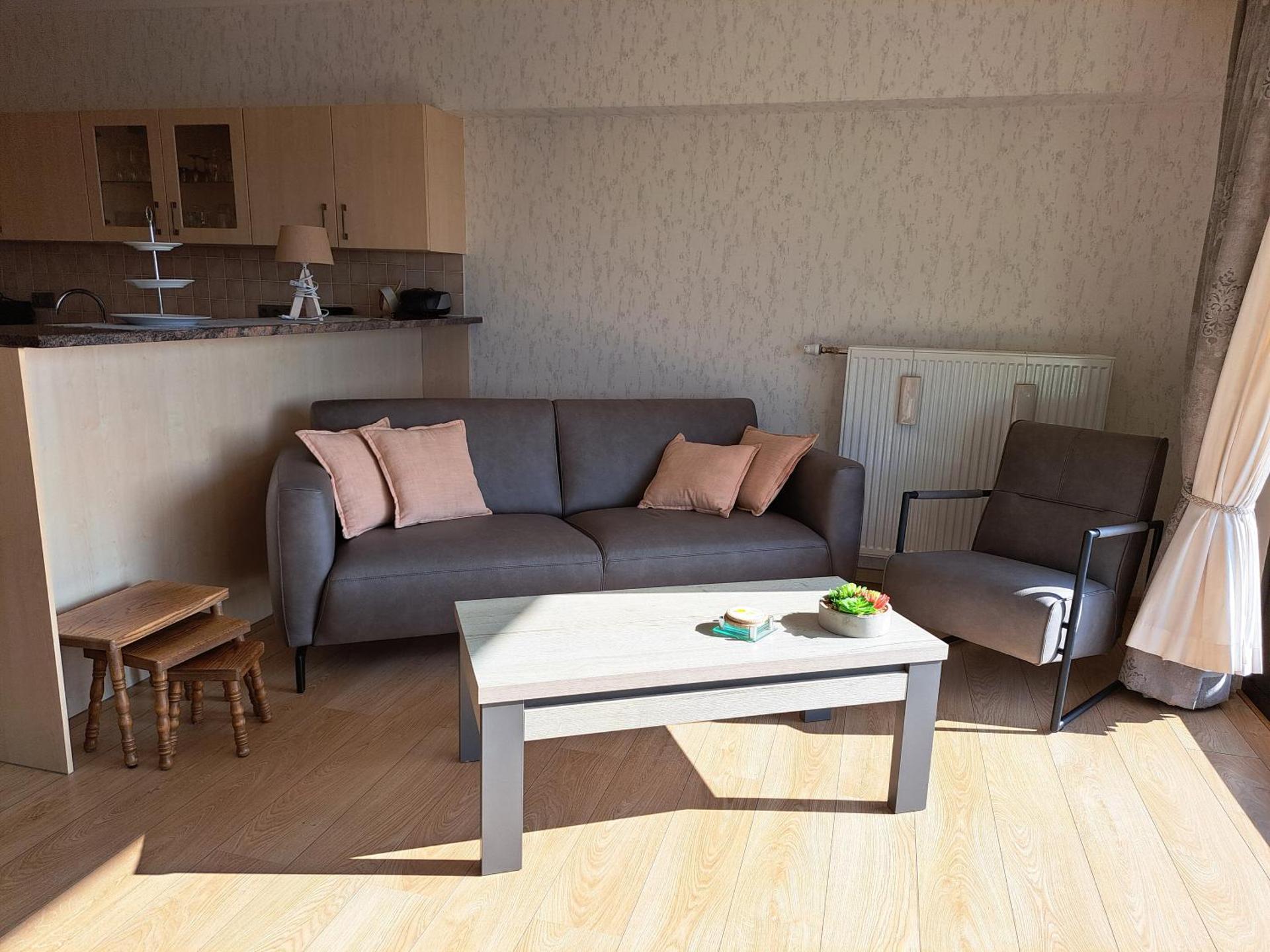 Panoramisch appartement tussen zee ,bos en de duinen