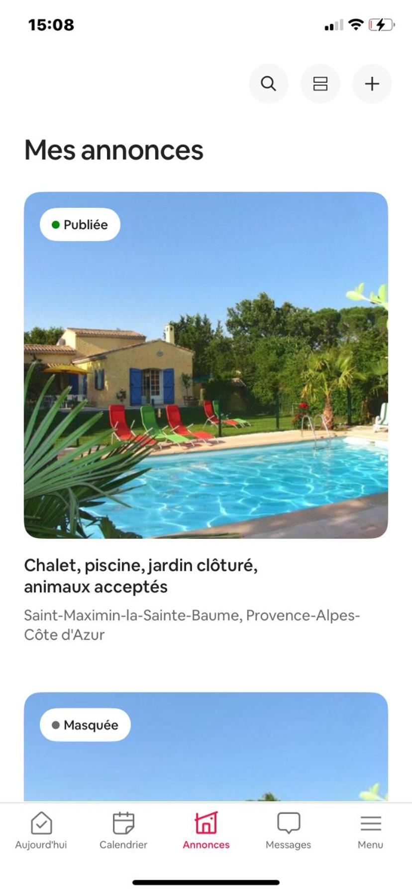 CHALET, PISCINE, JARDIN CLOTURE, ANIMAUX Acceptés