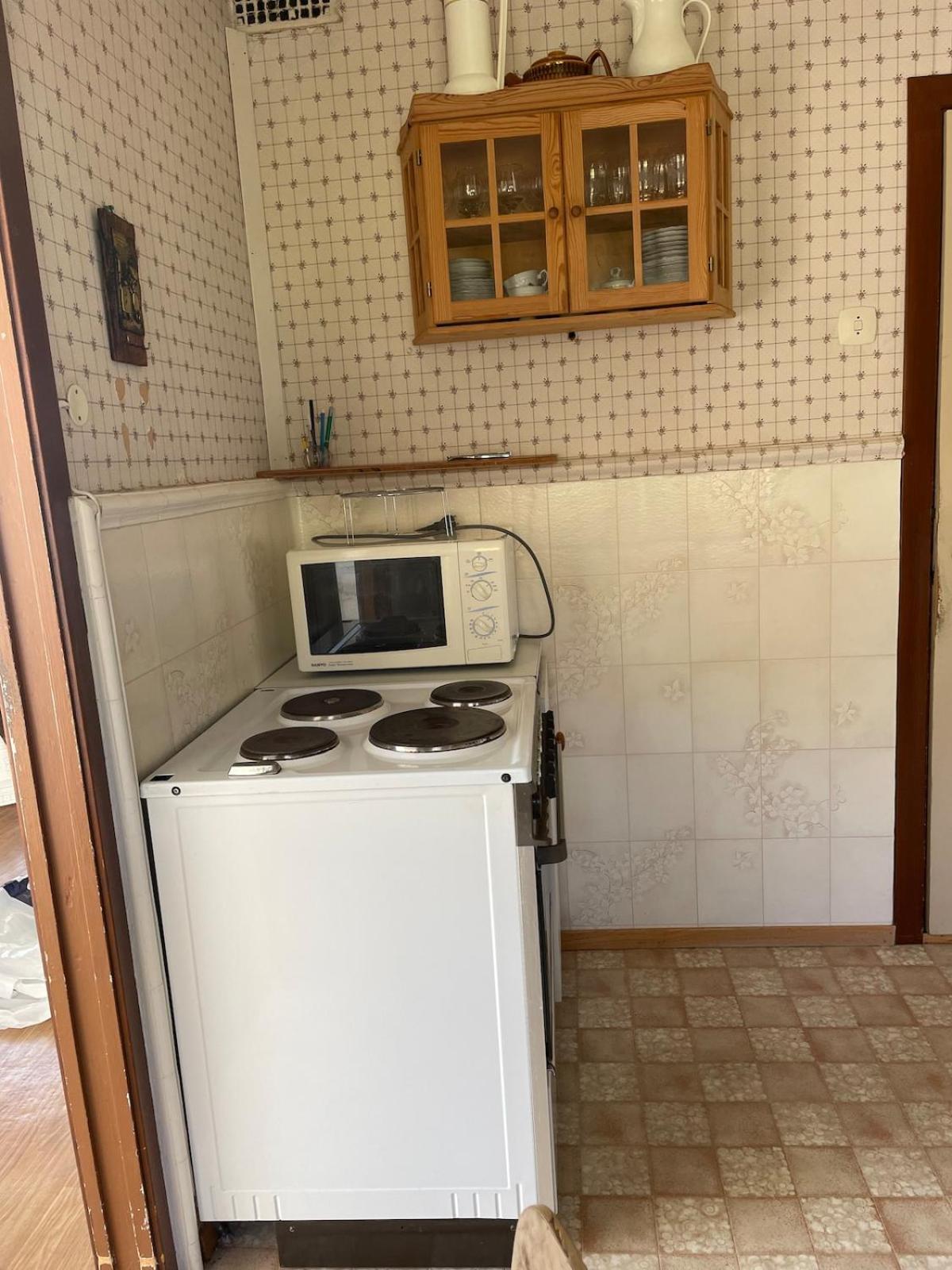 Retro hus med fin beliggenhet