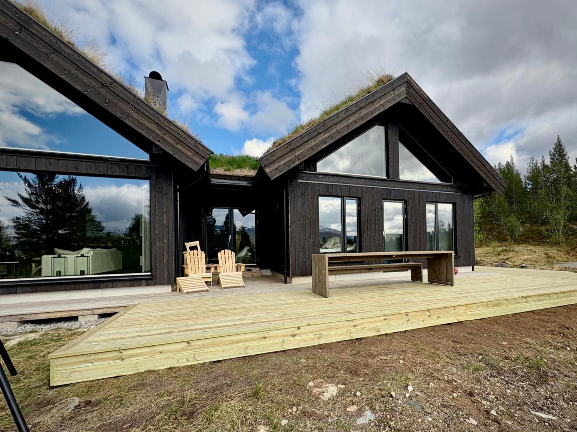 Brand new cabin at Hovden cross-country skiing