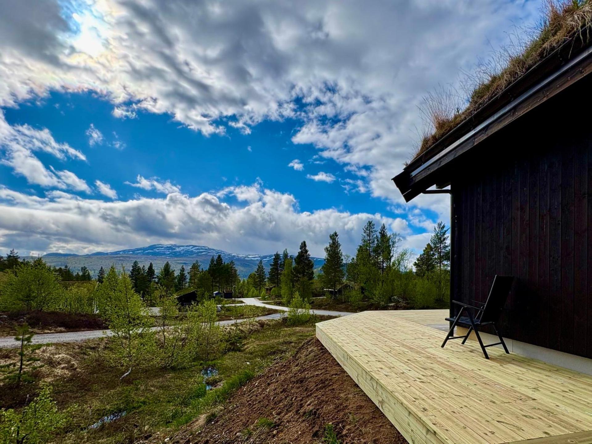 Brand new cabin at Hovden cross-country skiing