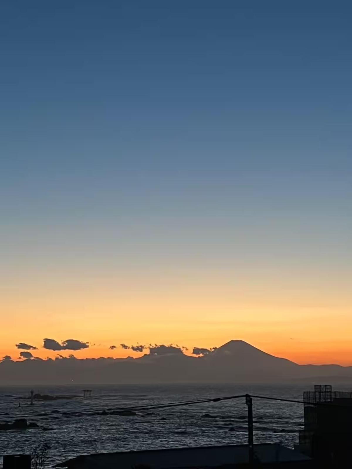 葉山 森戸海岸すぐの富士山と海が一望できるヴィラ bbq